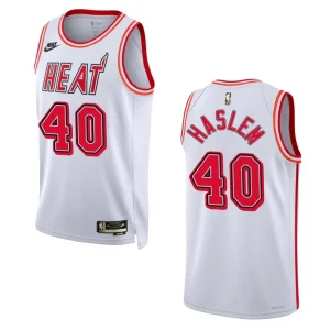 Miami Heat 2022-23 Classic Edition Udonis Haslem White Jersey 35th Anniversary - Alzaintravels
