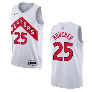 Raptors 2022-23 Association Edition Chris Boucher White Jersey Swingman - Alzaintravels