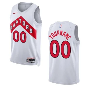 Raptors 2022-23 Association Edition Custom White Jersey Swingman - Alzaintravels