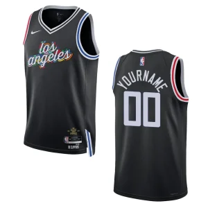 Clippers 2022-23 City Edition Custom Black Jersey Swingman - Alzaintravels