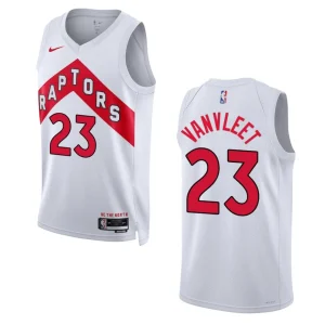Raptors 2022-23 Association Edition Fred VanVleet White Jersey Swingman - Alzaintravels