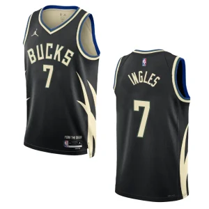 Bucks 2022-23 Statement Edition Joe Ingles Black Jersey Swingman - Alzaintravels