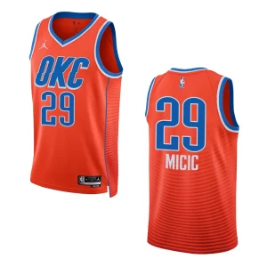 Vasilije Micic Statement Edition Oklahoma City Thunder 2022-23 Orange Swingman Jersey - Alzaintravels