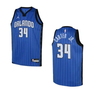 2022-23 Orlando Magic Youth Statement Edition Wendell Carter Jr. Blue Jersey - Alzaintravels