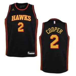 Youth Atlanta Hawks Sharife Cooper Statement Edition 2021 NBA Draft Jersey Black - Alzaintravels